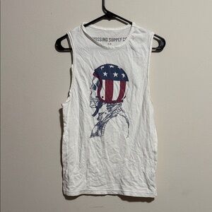 Women’s Mossimo skeleton biker tank top